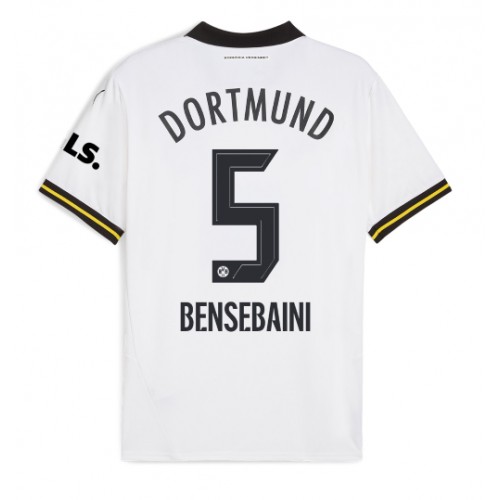 Dres Borussia Dortmund Ramy Bensebaini #5 Rezervni 2024-25 Kratak Rukav